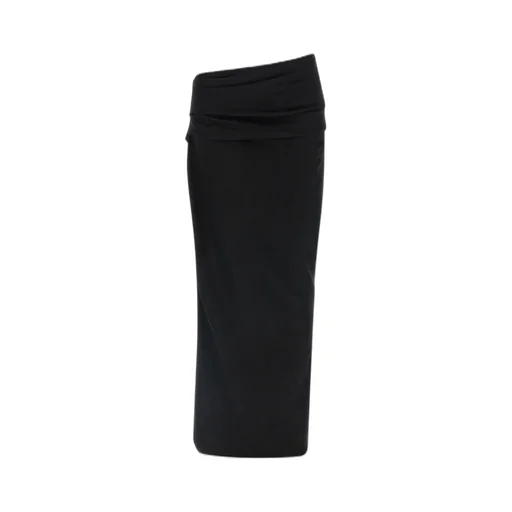 Draped Midi Skirt