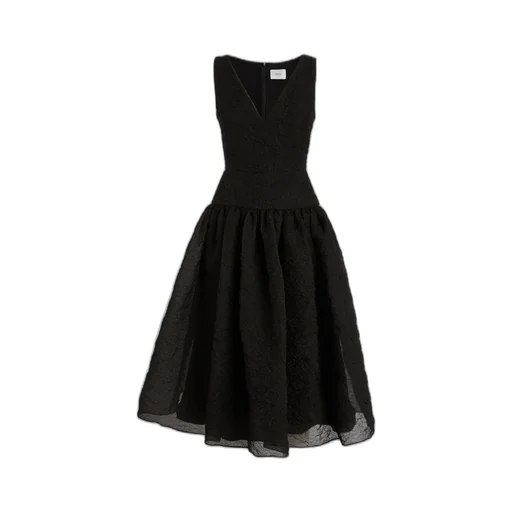 V-Neck Sleeveless Dress