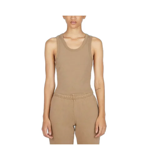 Scoop Neck Cropped Tank Top