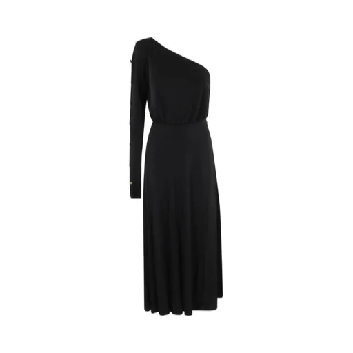 One-Shoulder Midi Dress