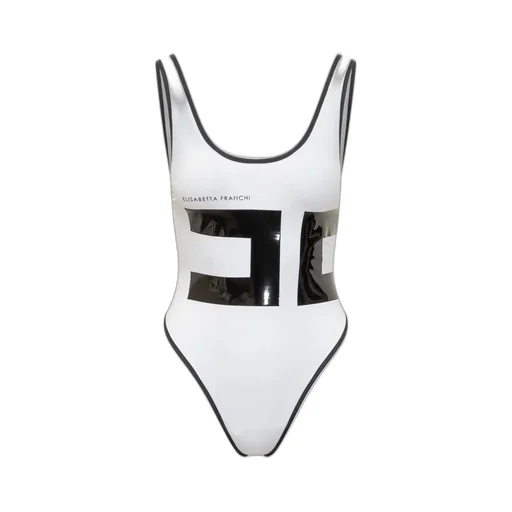 Maxi Logo Print Swimsuit