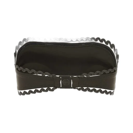 Mix Scallop Edge Bandeau Bikini Top