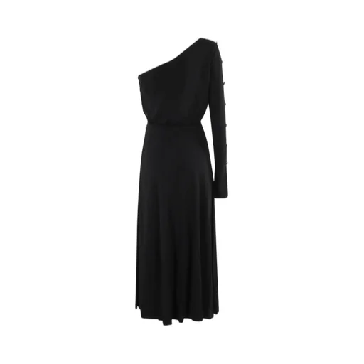 One-Shoulder Midi Dress