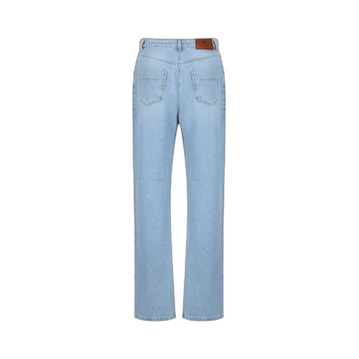 Logo Plaque Boyfriend Jeans