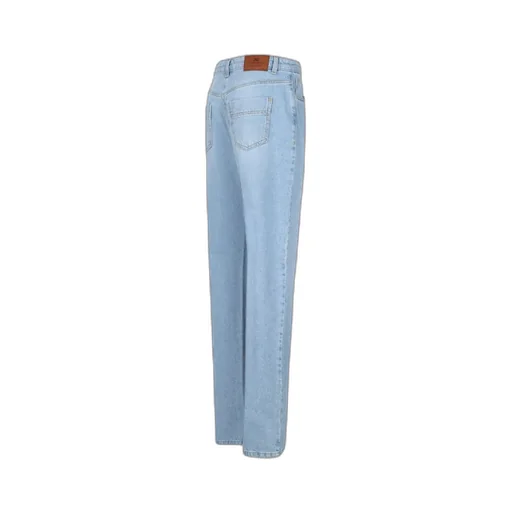 Logo Plaque Boyfriend Jeans