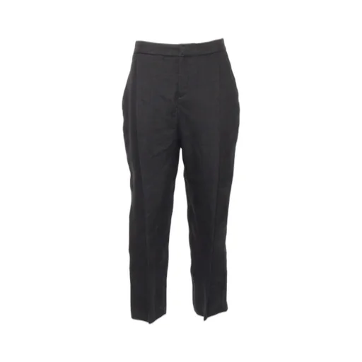 Pleats Gabardine Trousers