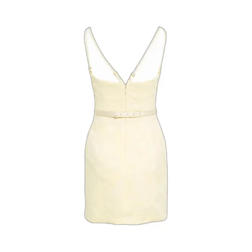 Floral Jacquard Dress