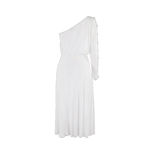 One-Shoulder Jersey Dress