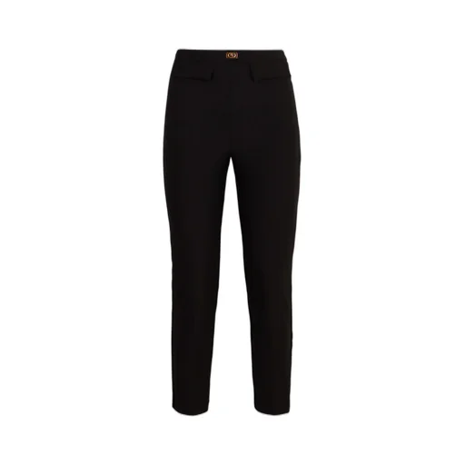 Logo Plaque CrÊPe Slim Fit Trousers
