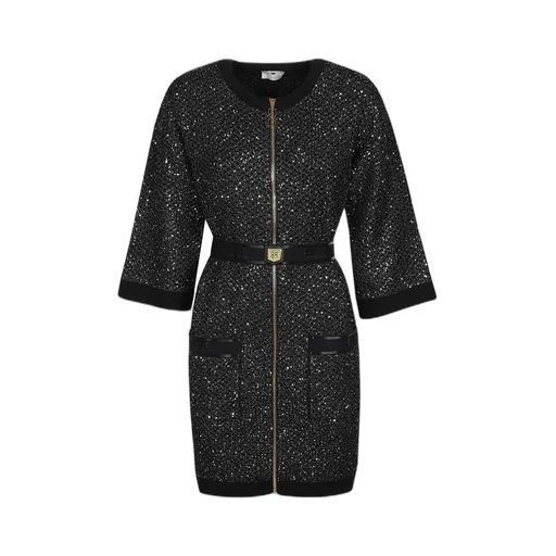 Sequin Thread Mini-Dress