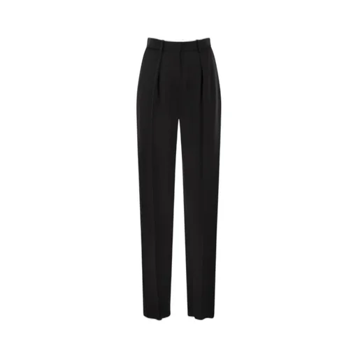 Straight Enver Satin Trousers
