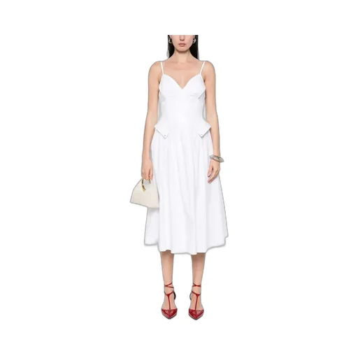 Peplum Midi Dress