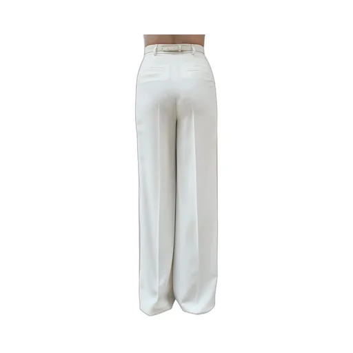 Satin Banded CrÊPe Trousers