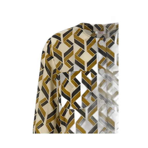 Espace Printed Mini Dress