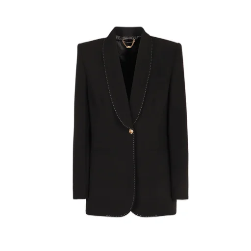 Single-Breasted Tailored Blazer
