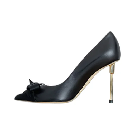 Satin Bow Pumps