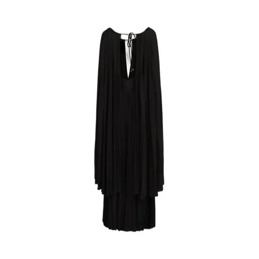Bow-Detailed Red Carpet Dress