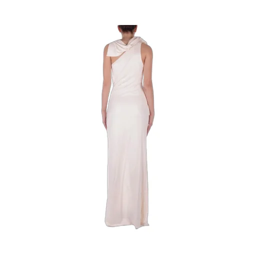 Red Carpet Jersey Asymmetric Dress