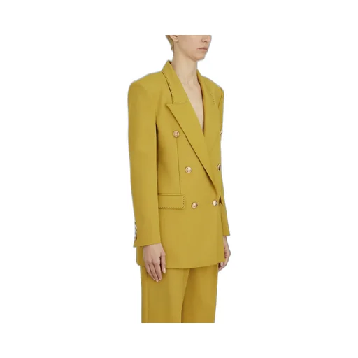 Contrast Topstitched Cool Jacket