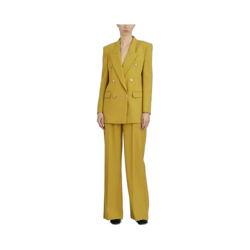 Contrast Topstitched Cool Jacket