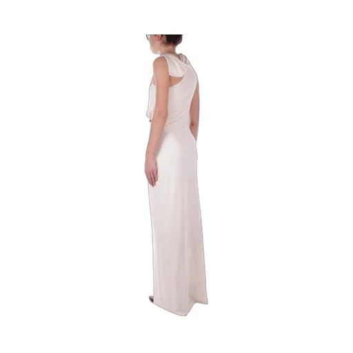 Red Carpet Jersey Asymmetric Dress