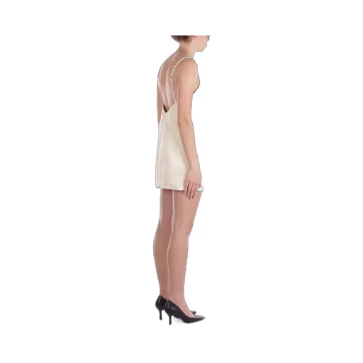 Embroidered Flower Duchesse Dress
