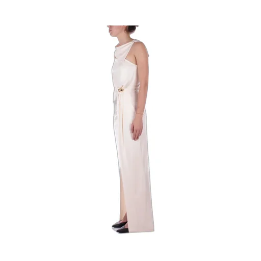 Red Carpet Jersey Asymmetric Dress