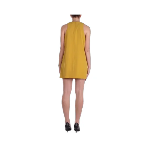 Two-Tone CrÊPe Dress