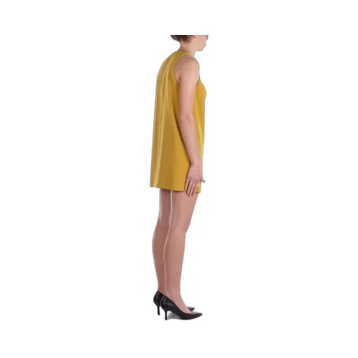 Two-Tone CrÊPe Dress