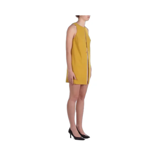 Two-Tone CrÊPe Dress