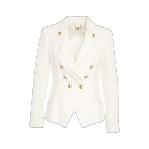 Logoed Button Gabardine Jacket