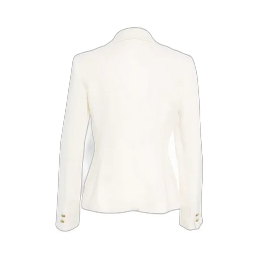 Logoed Button Gabardine Jacket