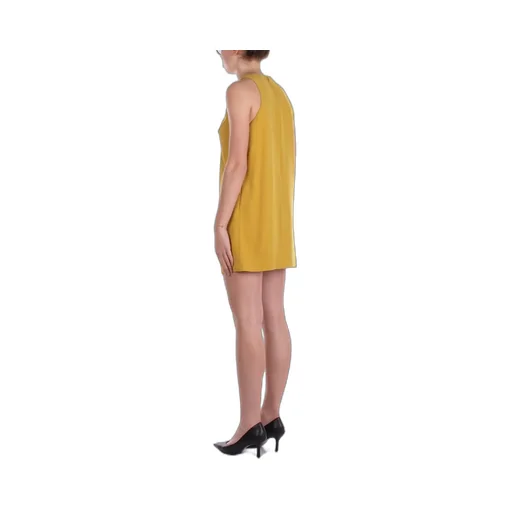 Two-Tone CrÊPe Dress