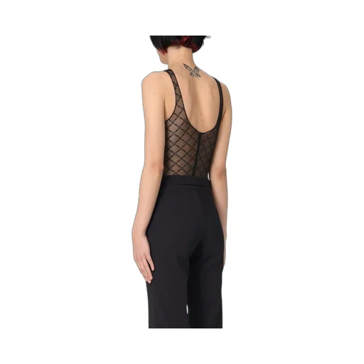 Crewneck Sheer Bodysuit