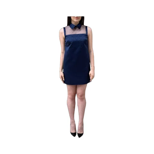Embellished Duchesse Satin Dress