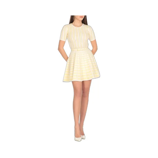 Micro Ruffles Dress
