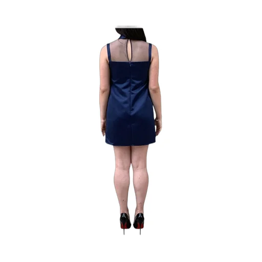 Embellished Duchesse Satin Dress