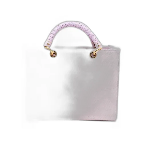 Logo Charm Jacquard Tote Bag
