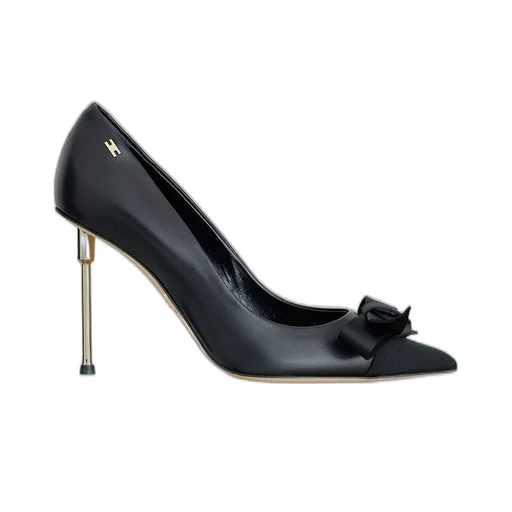 Satin Bow Pumps
