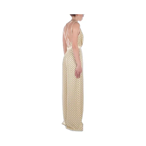 Georgette Diamond Printed Jumpsuit