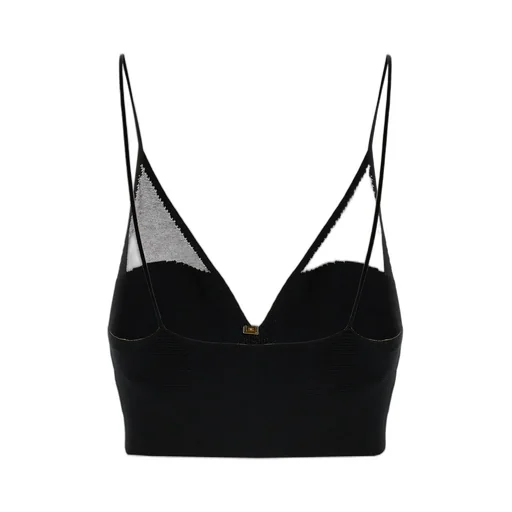 Semi-Sheer Corset Top