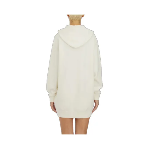 Logo Embroidered Sweatshirt Dress