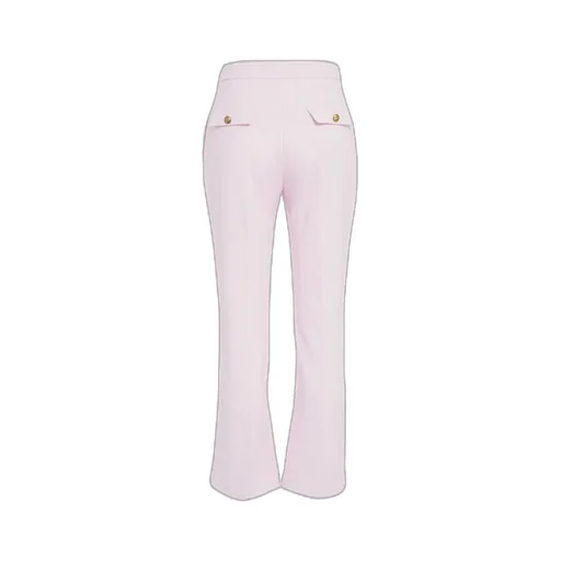 Logo Plaque CrÊPe Cropped Trousers