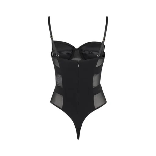 Tulle CrÊPe Bodysuit