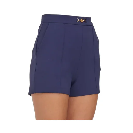 Stretch CrÊPe Horsebit Shorts