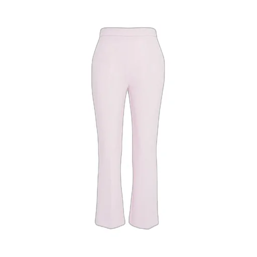 Logo Plaque CrÊPe Cropped Trousers