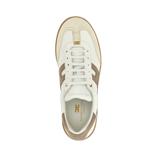 Logo Patch Lace-Up Sneakers