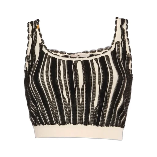 Micro-Ruffles Top