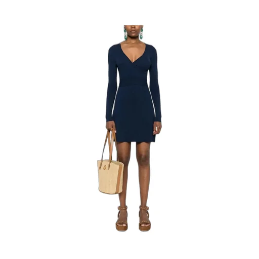 Wrap Knit Dress