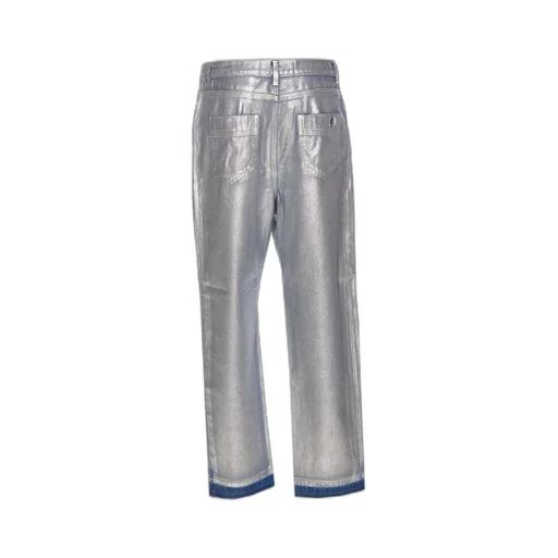 Laminated Boyfriend Jeans